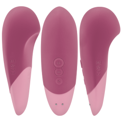 Womanizer - vibe vibrador lay-on silencioso rosa oscuro - - 2