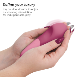 Womanizer - vibe vibrador lay-on silencioso rosa oscuro - - 3