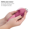 Womanizer - vibe vibrador lay-on silencioso rosa oscuro -  - 3
