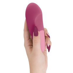Womanizer - vibe vibrador lay-on silencioso rosa oscuro - - 4