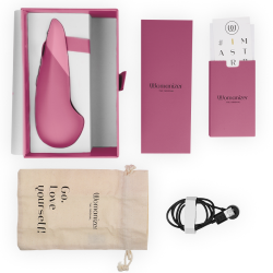 Womanizer - vibe vibrador lay-on silencioso rosa oscuro - - 6
