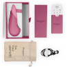 Womanizer - vibe vibrador lay-on silencioso rosa oscuro -  - 6