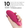 Womanizer - enhance estimulador de clitorís rosa vibrante - 5