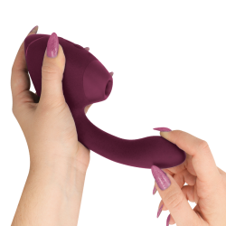 Womanizer - duo next estimulador vibrador dual clítoris & punto·g rosa - - 4
