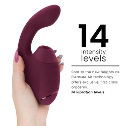 Womanizer - duo next estimulador vibrador dual clítoris & punto·g rosa - - 5
