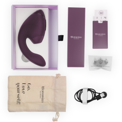Womanizer - duo next estimulador vibrador dual clítoris & punto·g morado - - 6