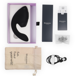 Womanizer - duo next estimulador vibrador dual clítoris & punto·g negro - - 6