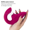 Womanizer - blend estimulador vibrador rabbit fucsia - 3
