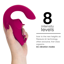 Womanizer - blend estimulador vibrador rabbit fucsia - - 5