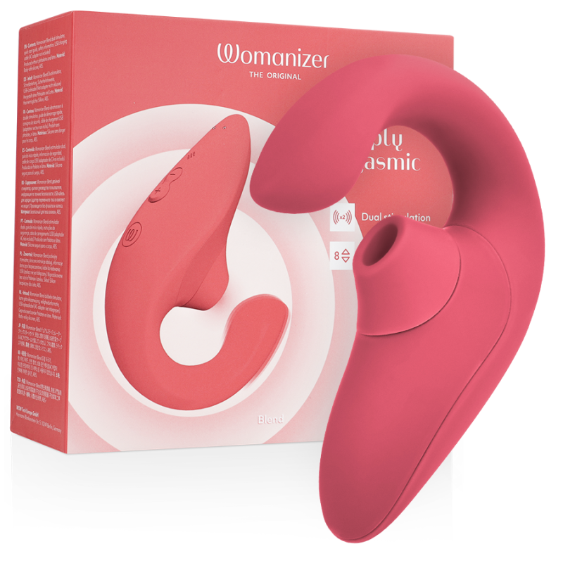Womanizer - blend estimulador vibrador rabbit rosa - - 1