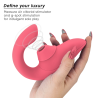 Womanizer - blend estimulador vibrador rabbit rosa - 3