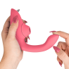 Womanizer - blend estimulador vibrador rabbit rosa - 4