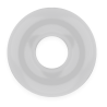 Anillo Powering PR01 transparente de frente