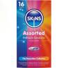 Caja de 16 preservativos Skins Assorted