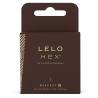 Caja de 3 preservativos LELO HEX Respect XL