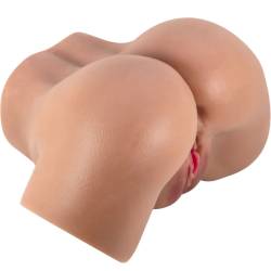 Crazy bull - hailey trasero vibrador con vagina y ano realístico mulato control remoto -  - 8