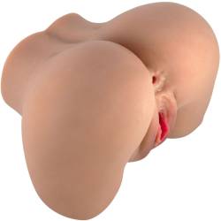 Crazy bull - mila trasero vibrador con vagina y ano realístico natural control remoto -  - 8