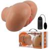 Crazy bull - luna trasero vibrador con vagina y ano realístico natural control remoto - 7