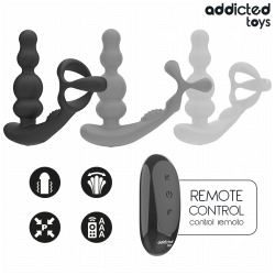Addicted toys - masajeador prostático rotatorio control remoto - - 7
