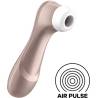 Infografía de ondas de presión del Satisfyer Pro 2 Generation 2