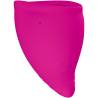 Perfil curvo de la copa menstrual FUN CUP A magenta