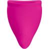 Vista frontal de FUN CUP talla A magenta