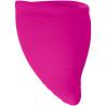 Perfil curvo de la copa menstrual FUN CUP B magenta