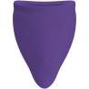 Vista frontal de FUN CUP talla B morado oscuro