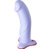 Perfil curvo del dildo THE BOSS violeta