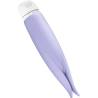 Detalle diagonal de VOLITA violeta con extremo bifurcado y base blanca