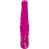 Vista frontal de PATCHY PAUL magenta mostrando relieves y panel de tres controles
