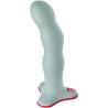 Dildo FUN FACTORY Bouncer verde claro de lado