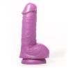 Pene realista lila Pink Room Nao con ventosa