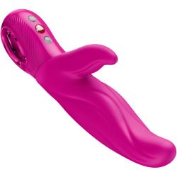 Fun factory - lady bi vibrador conejo magenta