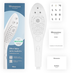 Womanizer - wave cabezal de ducha estimulador de clitorís blanco