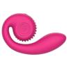 Snail vibe - gizi lite vibrador dual punto g y clítoris rosa - 1