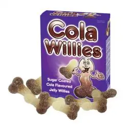 Caramelos masticables forma pene sabor cola