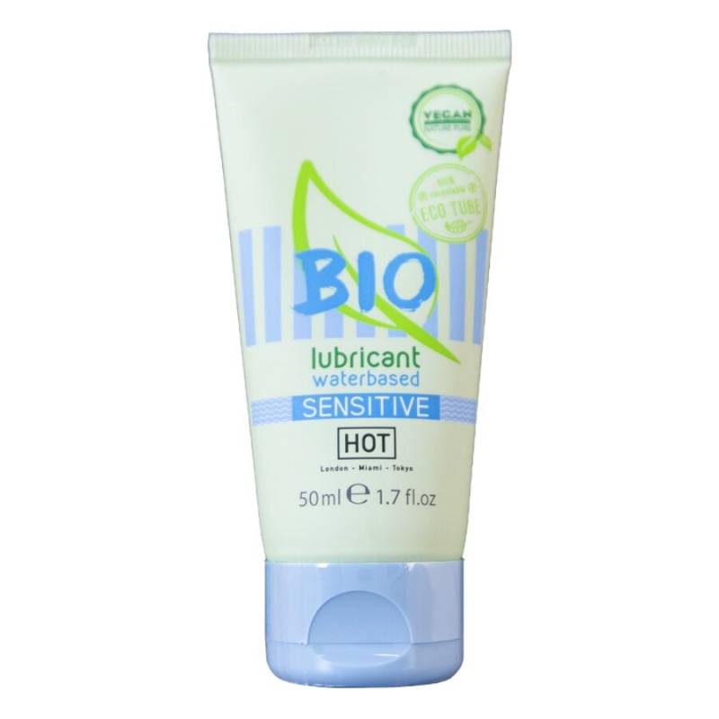 Hot - bio lubricant lubricante bio base agua sensible 50 ml - - 1