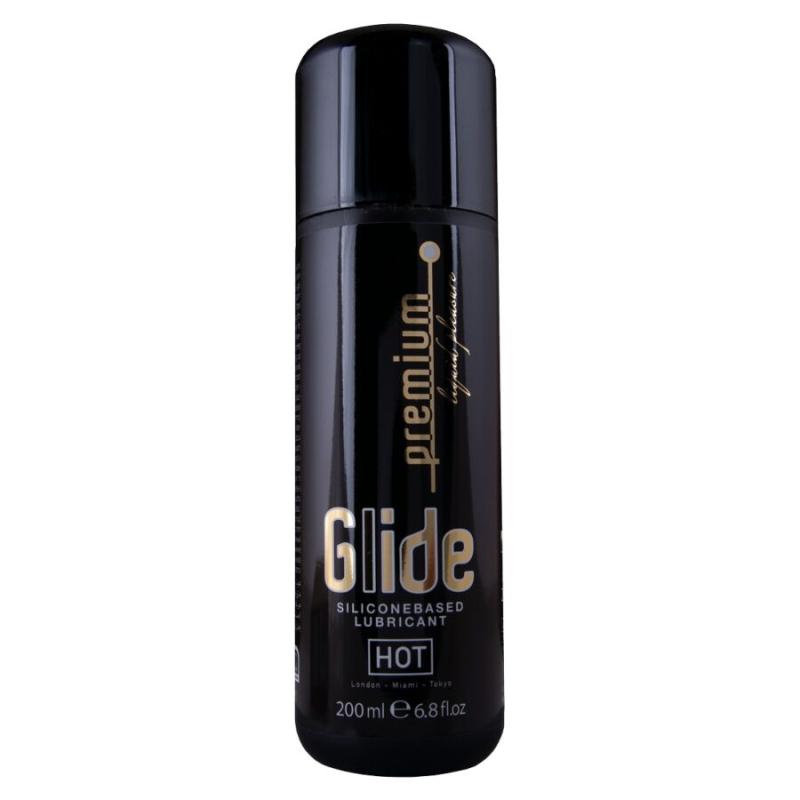Hot - premium silicone glide lubricante base silicona 200 ml
