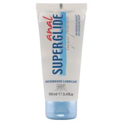 Hot - anal superglide liquid pleasure lubricante anal base agua 100 ml