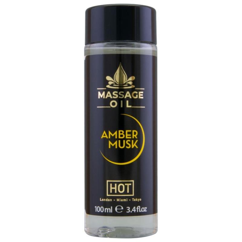 Hot - aceite de masaje amber & musk 100 ml Hot - aceite de masaje amber & musk 100 ml