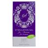 Frontal de la caja morada HOT O-Stimulation Gel para mujer