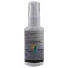 Parte posterior del frasco HOT Delay Spray con aplicación