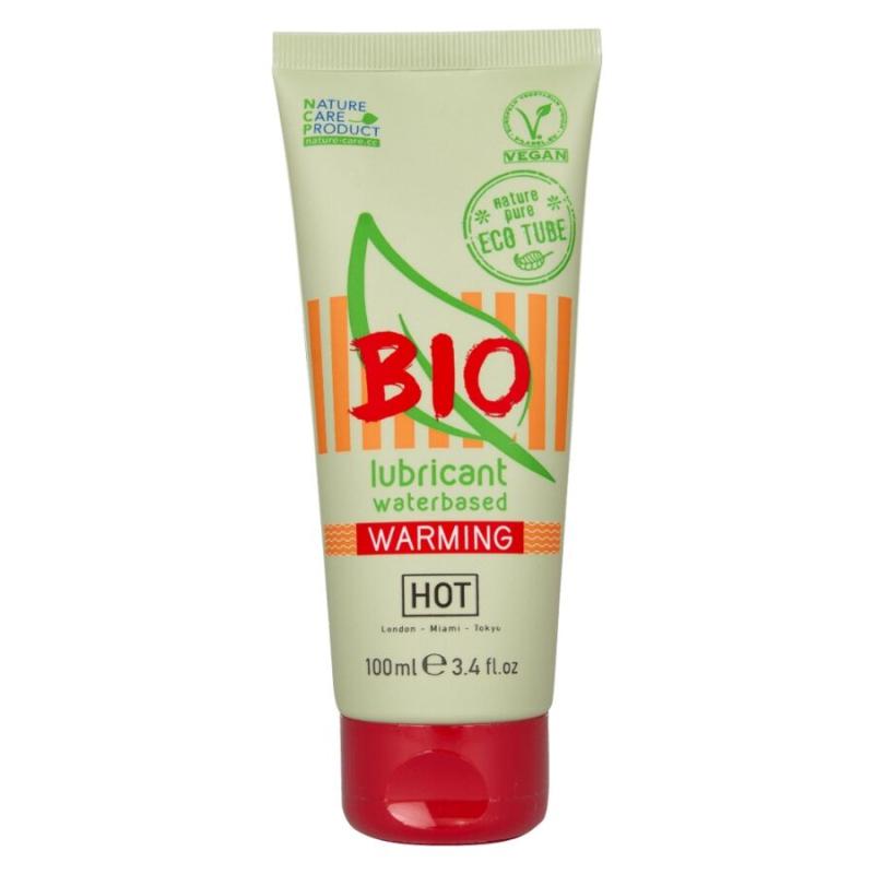 Hot - bio lubricant lubricante bio base agua efecto calor 100 ml