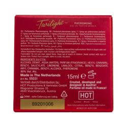 Hot - twilight perfume con feromonas mujer 15 ml