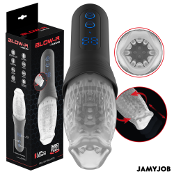 Jamyjob - blow-r masturbador con thrusting y rotación - 1