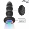 Addicted toys - plug anal vibrador thrusting y luz led control remoto - 2