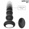 Addicted toys - plug anal vibrador thrusting y luz led control remoto - 3