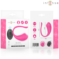Intense - olivia huevo vibrador rosa control remoto - 3