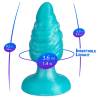 Silexd - melty plug anal fantasy silicona liquida termoreactivo azul celeste 9.2 cm - 1